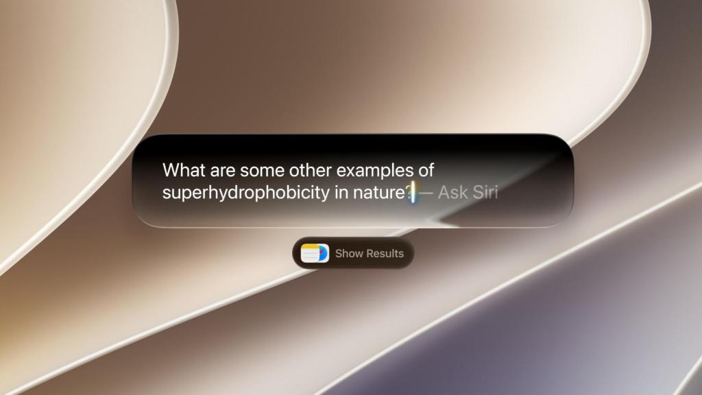 Siri integrada en Spotlight para macOS