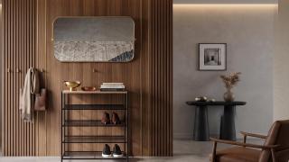 Imagen de un recibidor con el mueble. 