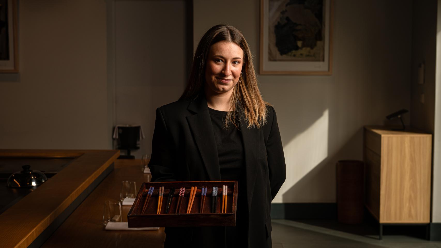 Laura Peregrino, sumiller de Tetsu