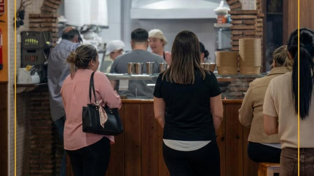 Una imagen de archivo del restaurante.