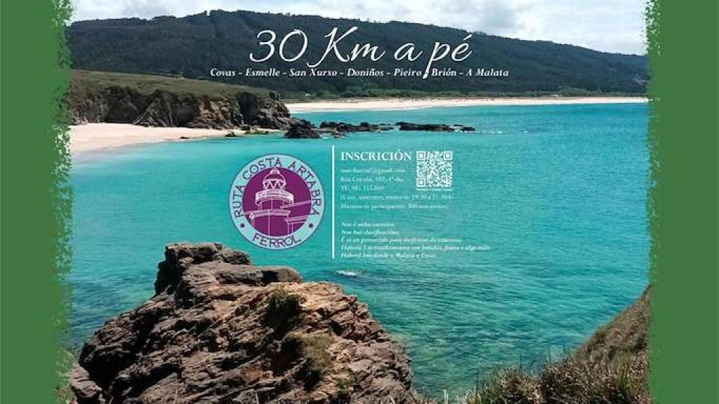 Cartel de la Andaina de Ferrol que se celebrará este fin de semana