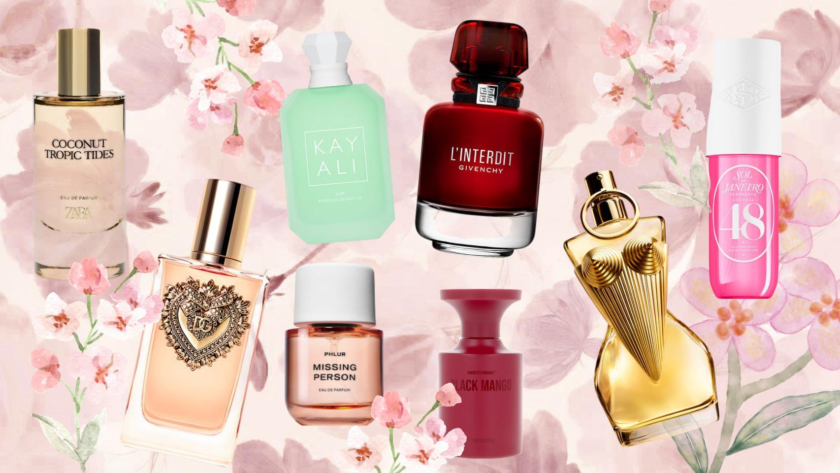 Imagen de ilustración de los perfumes seleccionados.