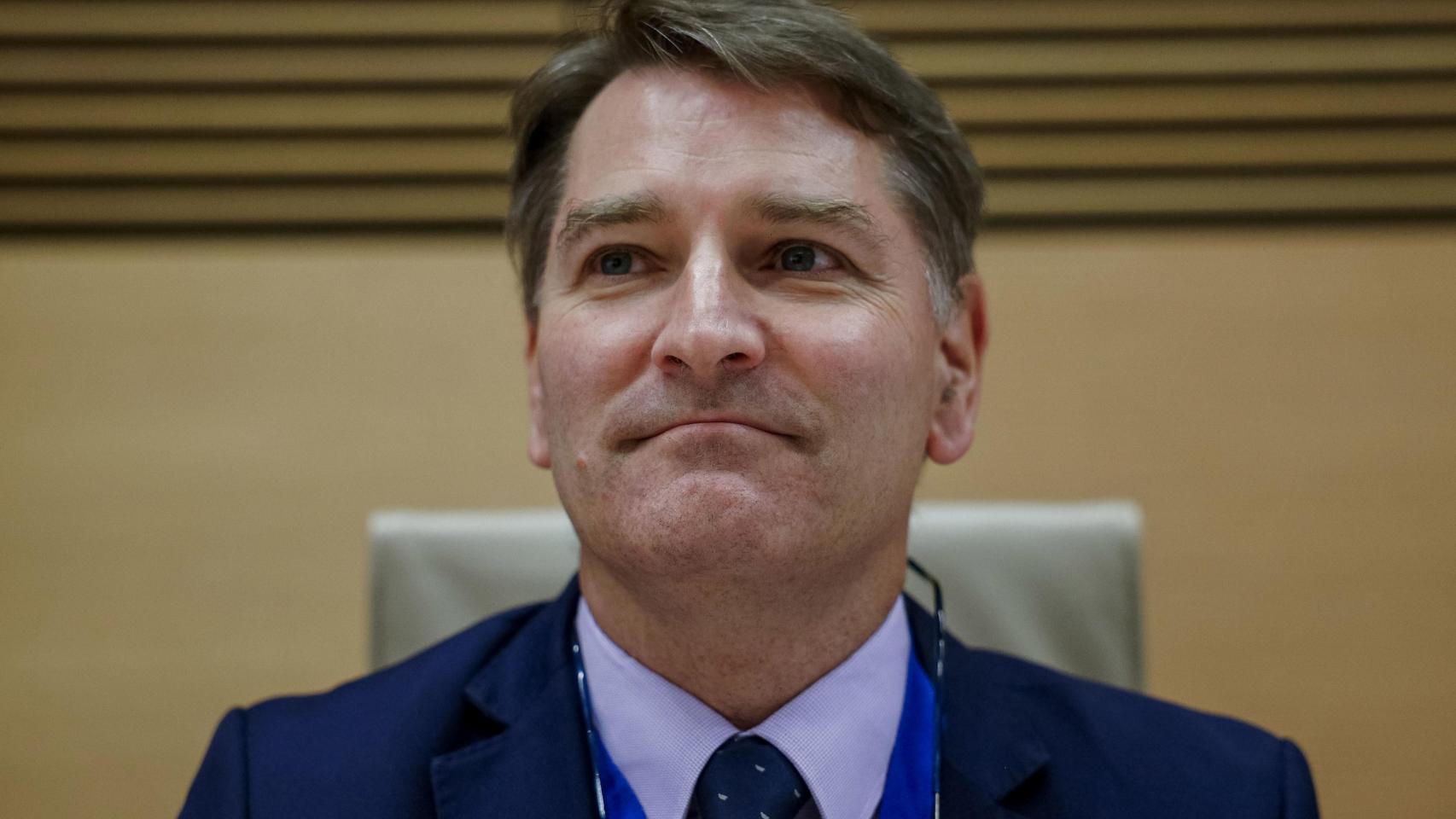 El director de la Oficina de Asuntos Económicos y G20, Manuel de la Rocha, comparece en la Comisión Mixta (Congreso y Senado) de Seguridad Nacional, este martes.