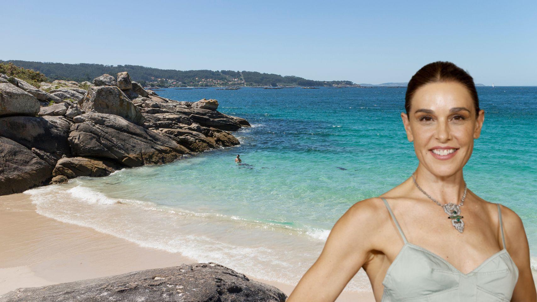 La playa donde desconecta Raquel Sánchez Silva