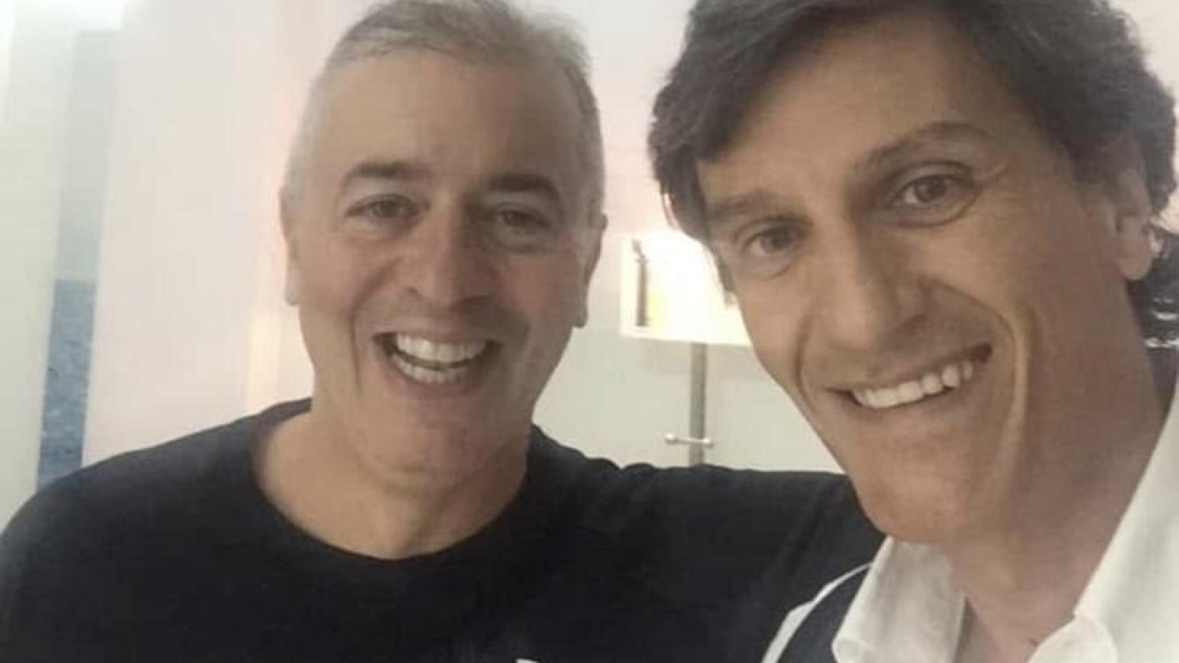 López, junto al popular Javier Campoy. 