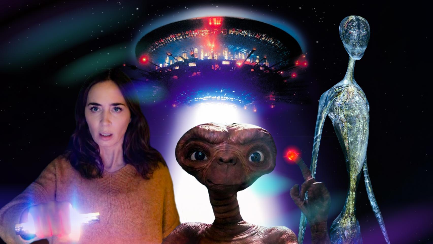 'Encuentros en la Tercera Fase', 'El día de la revelación',  'E. T.' y 'A.I. (Inteligencia  Artificial)'
