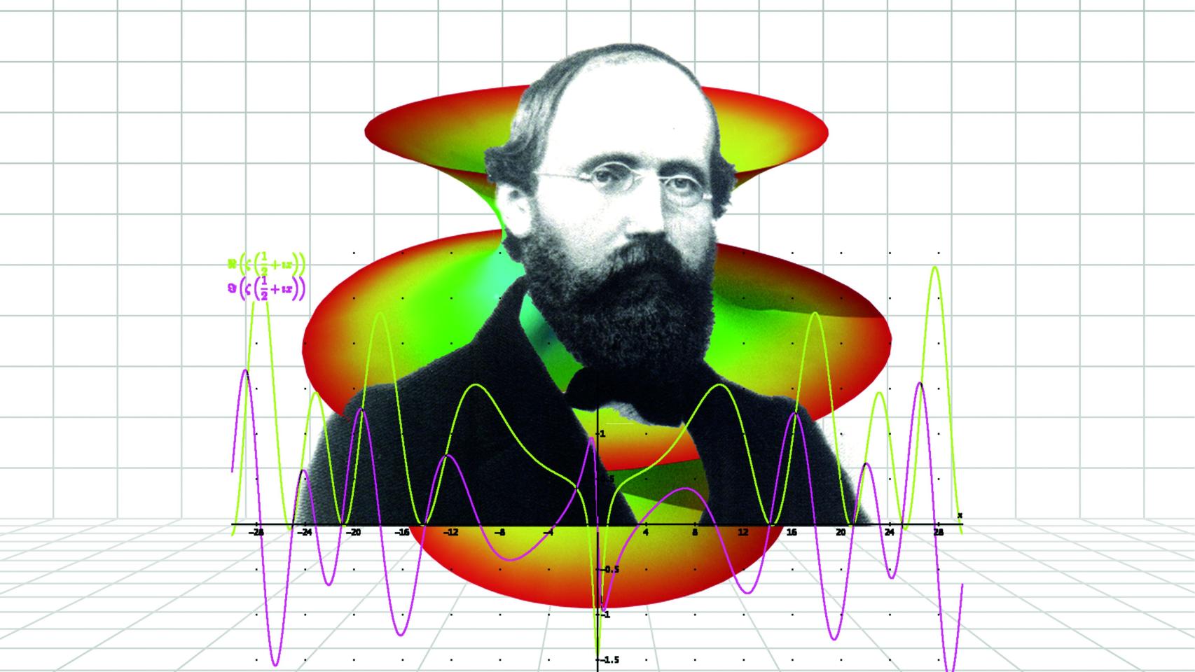 El matemático alemán Bernhard Riemann. Diseño: Rubén Vique