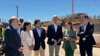 Manuel Reigosa, Nydia Arévalo, Carlos Cao, Alfonso Rueda, Marián Mouriño y Román Rodríguez