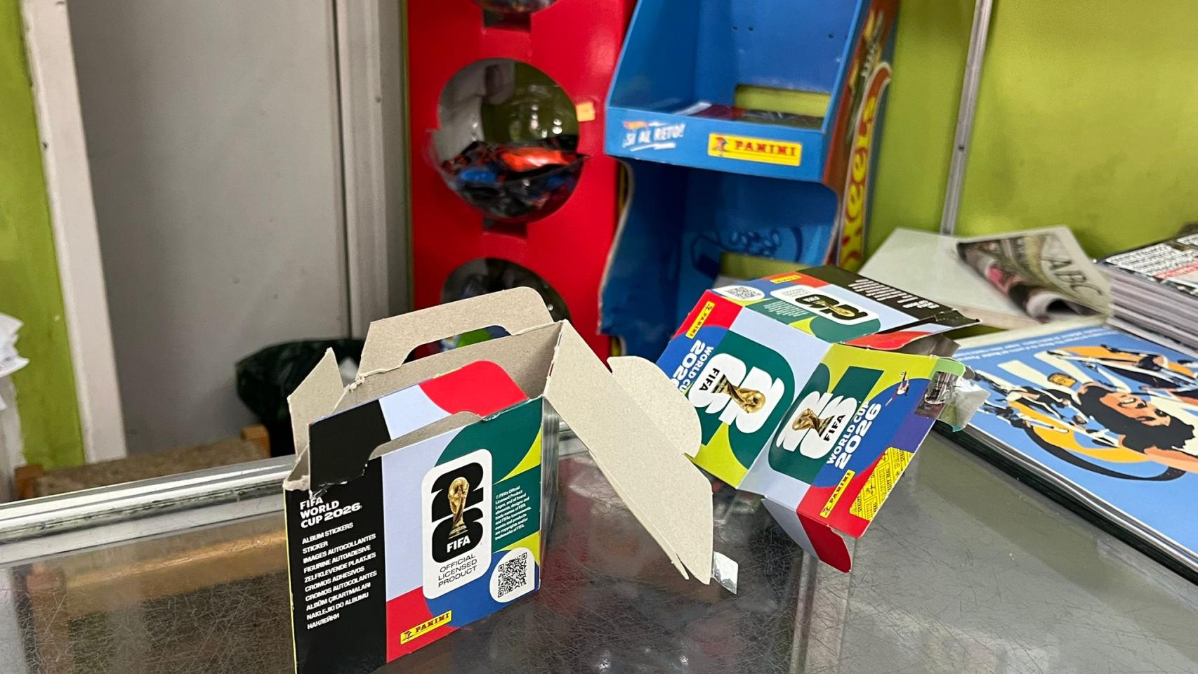 Los cromos del Mundial desatan la locura en Vigo