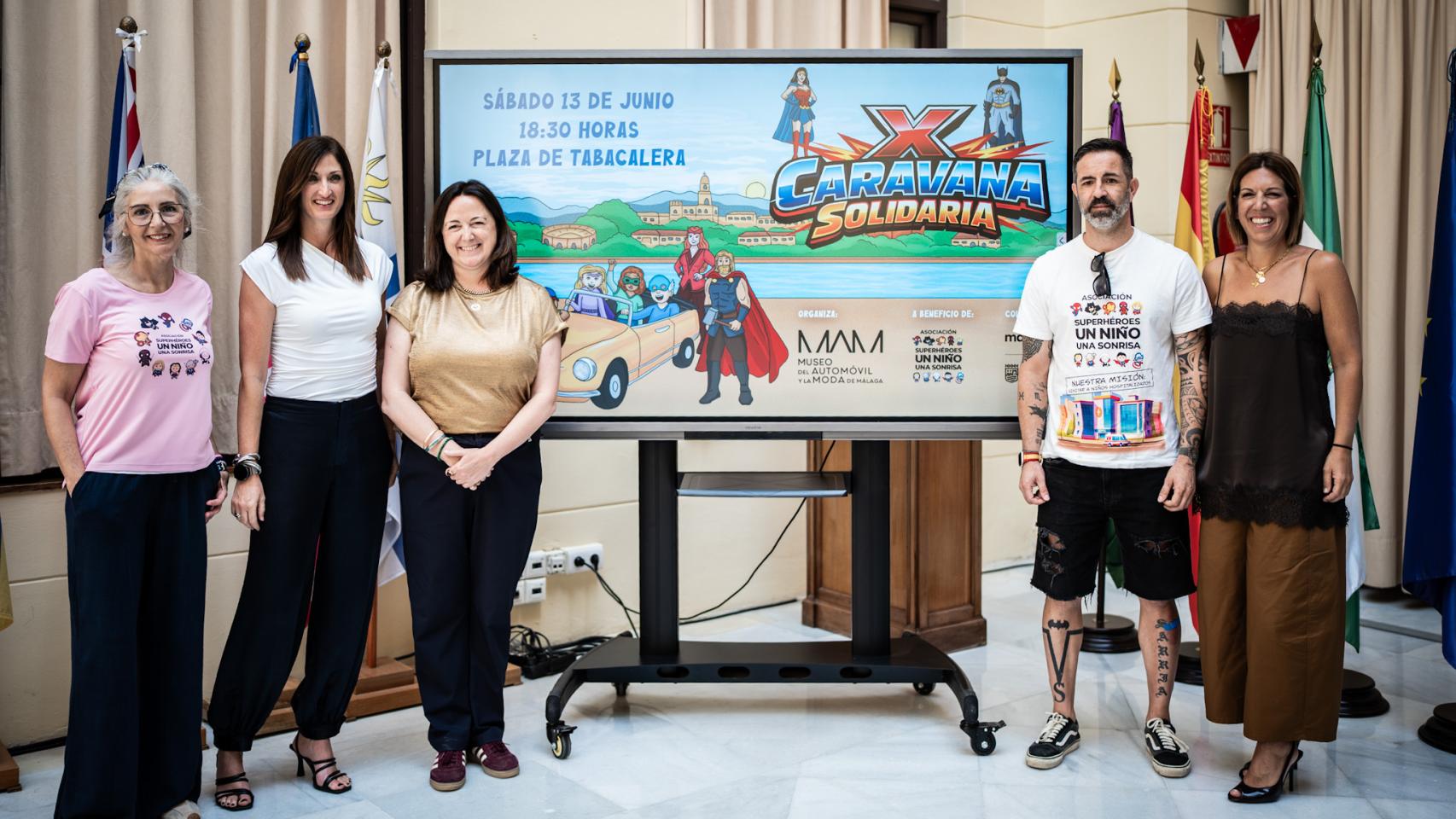 Presentación de la X Caravana Solidaria.
