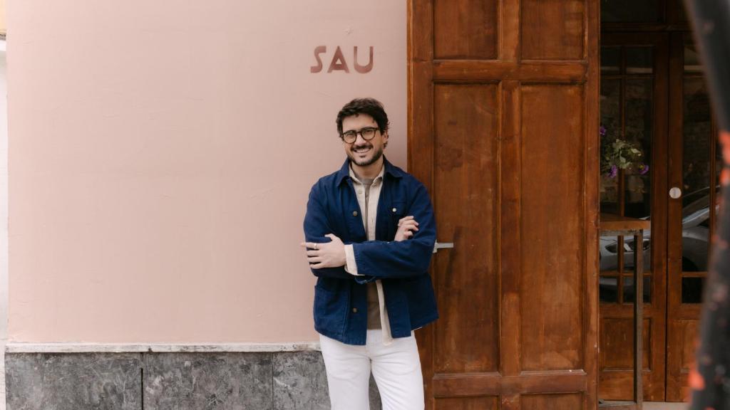 Wagner Rusca, en la puerta de Sau.