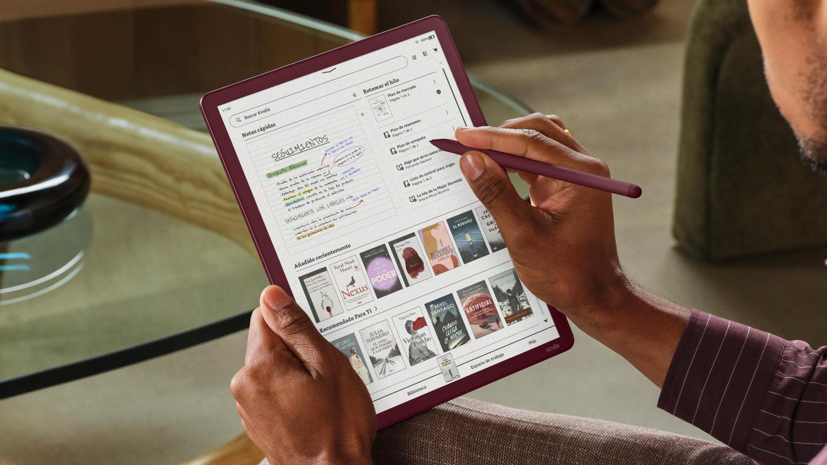 Amazon actualiza en España sus libros electrónicos