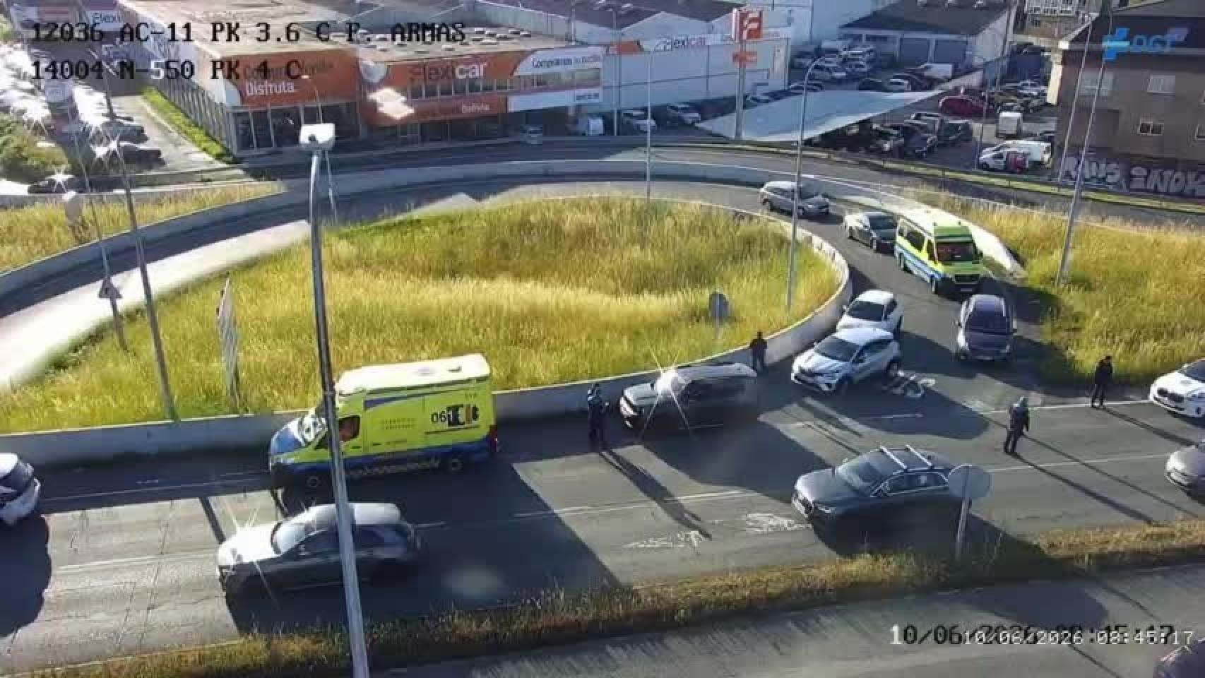 Accidente en Palavea