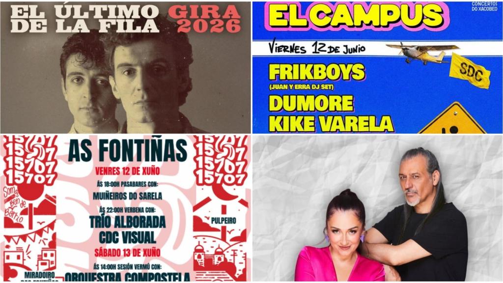 Estos son todos los planes del fin de semana en Santiago de Compostela que no te podrás perder