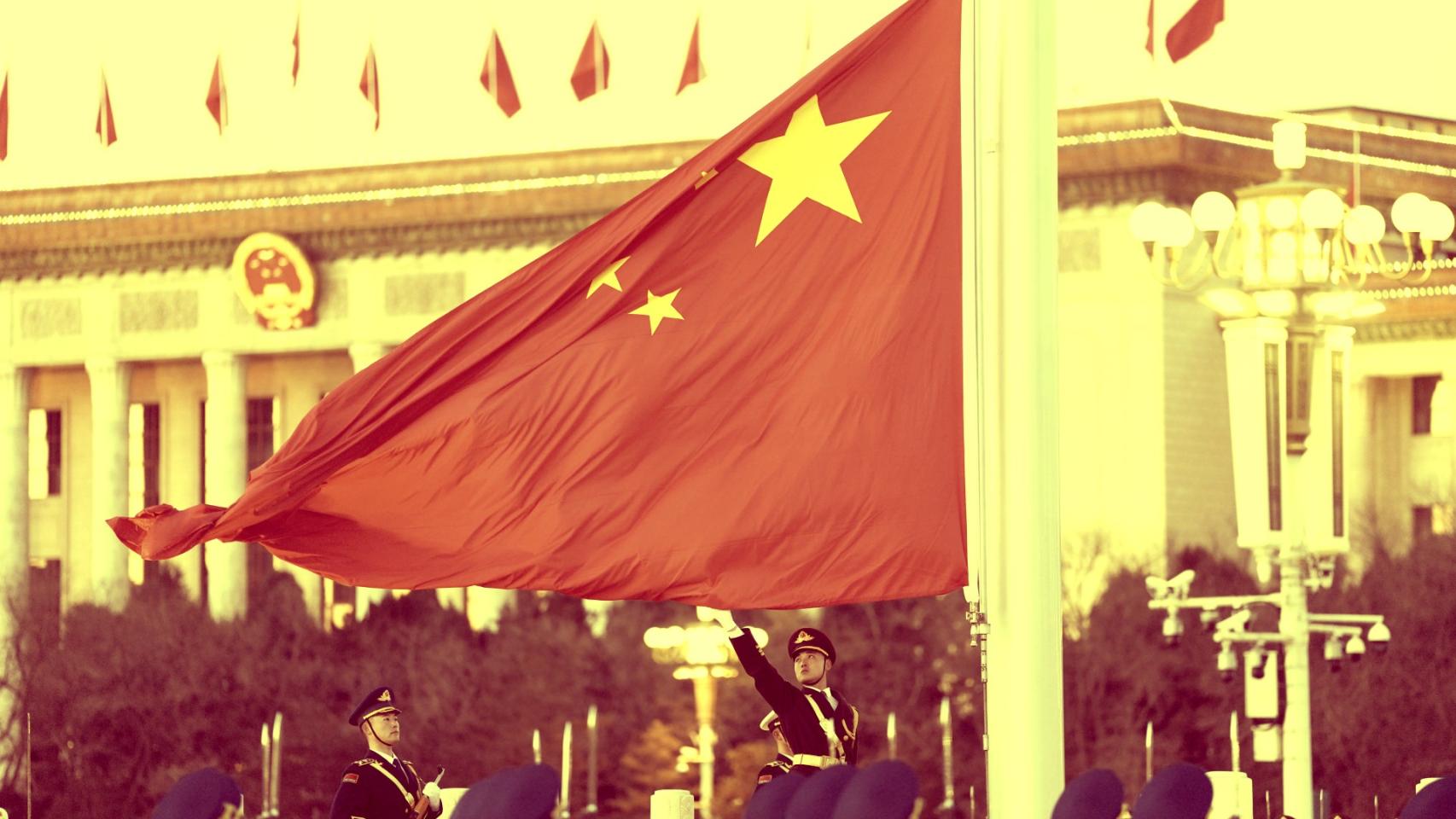 Bandera de China. 