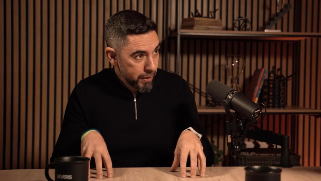 Imagen del abogado David Jiménez en el podcast 'LEVERS' de Jaime Gil.