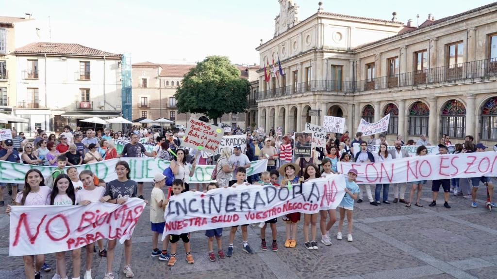  La plataforma contra la planta de biomasa de Puente Castro en León se manifiesta contra el proyecto