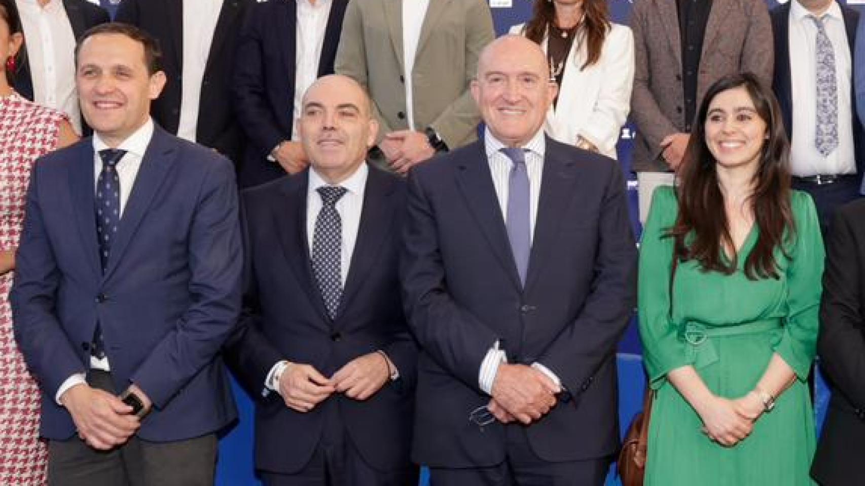 Lorenzo Amor, en la entrega de los Premios CEOE Valladolid