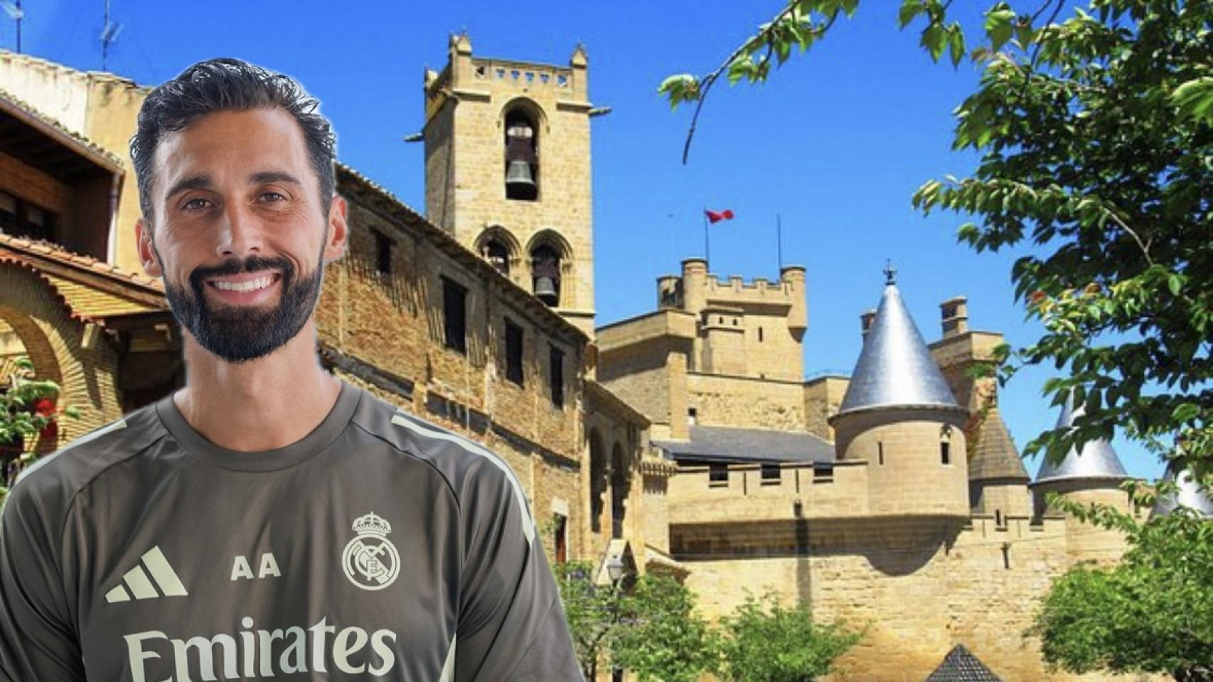 El refugio de Álvaro Arbeloa.