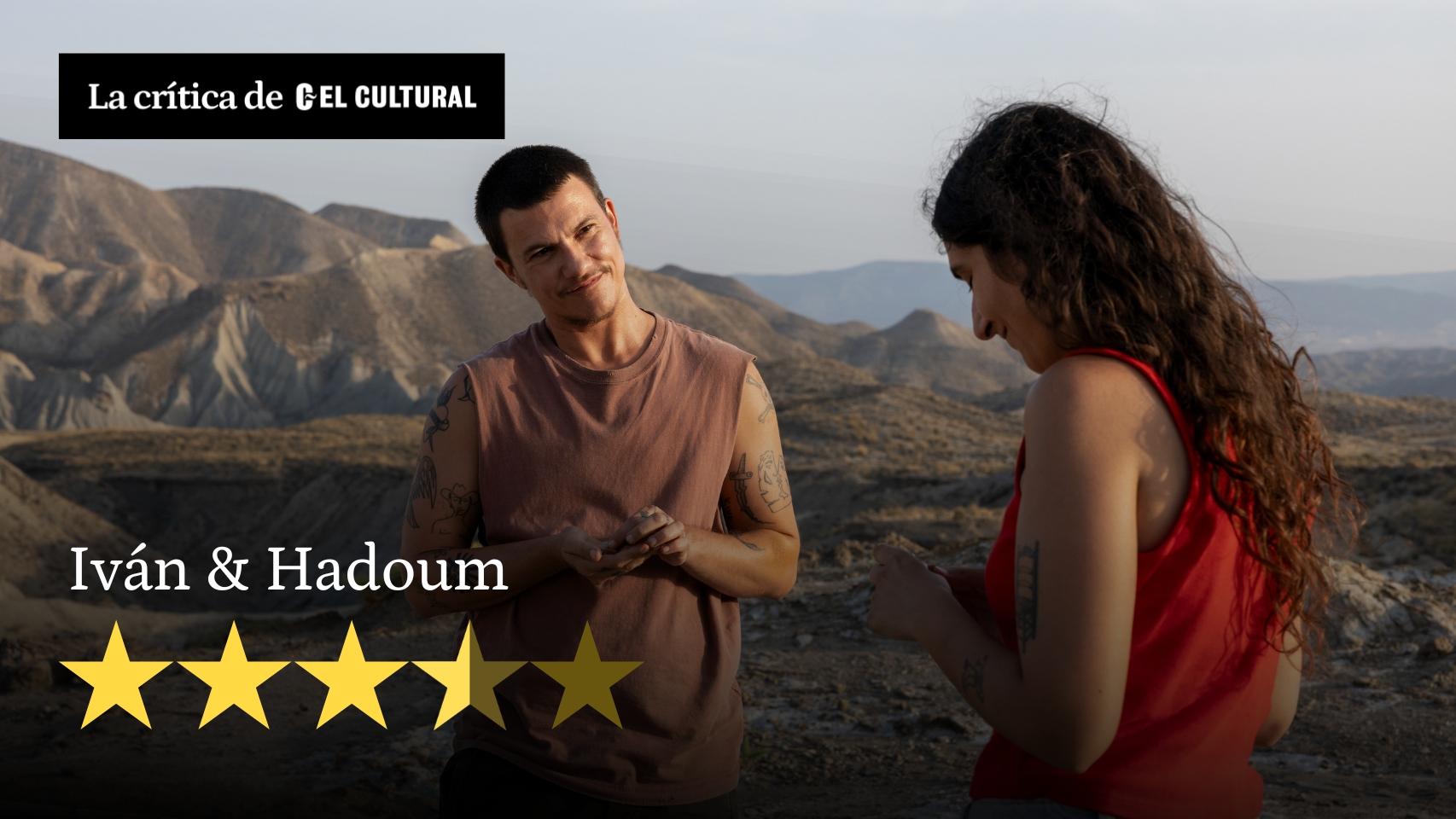 Silver Chacón y Herminia Loh, en dos momentos de 'Iván & Hadoum'
