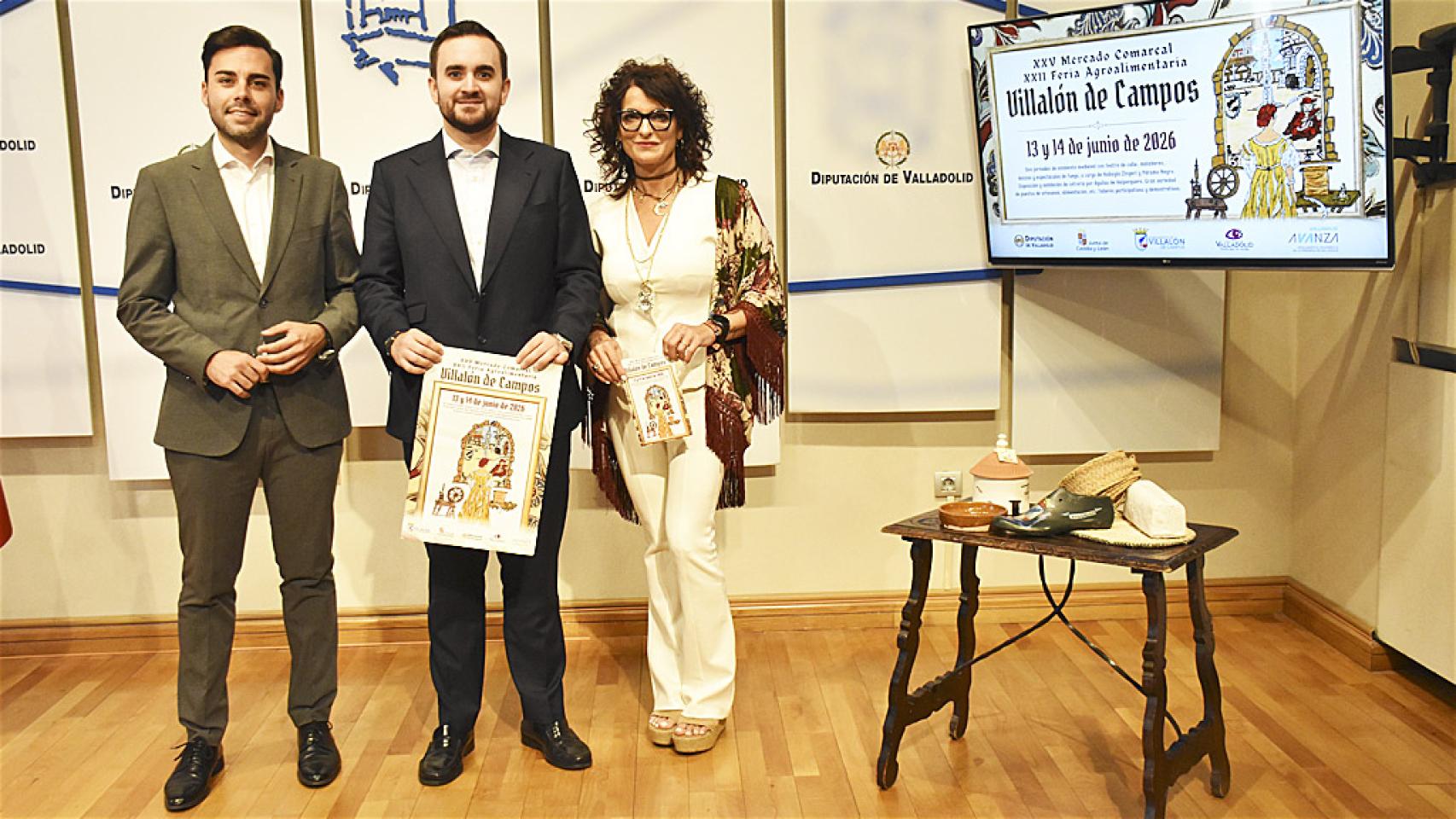 Presentación del Mercado Comarca y Feria Agroalimentaria de Villalón.