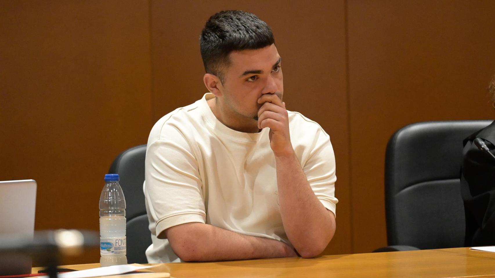 El joven autor confeso del apuñalamiento mortal a Yoel Quispe en la Nochebuena de 2023 en A Coruña.