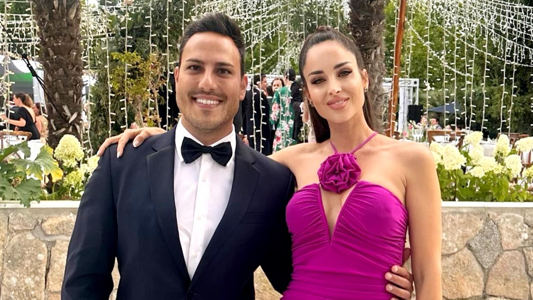 Jasser Mohamed Rafik Dehni junto a su mujer, Lorena Van Heerde, en una imagen de redes sociales. 