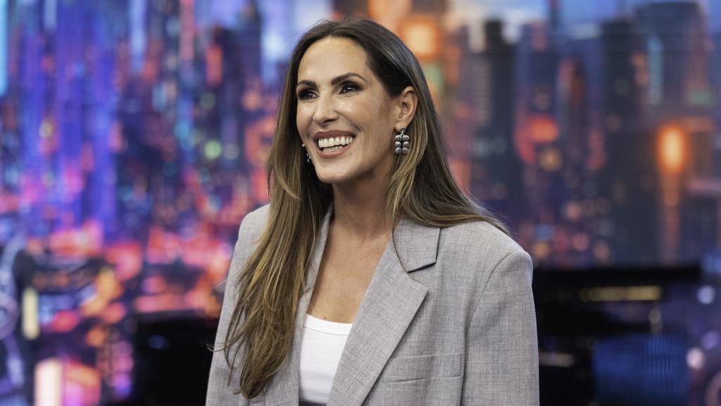 Malú, en el plató de 'El Hormiguero'.