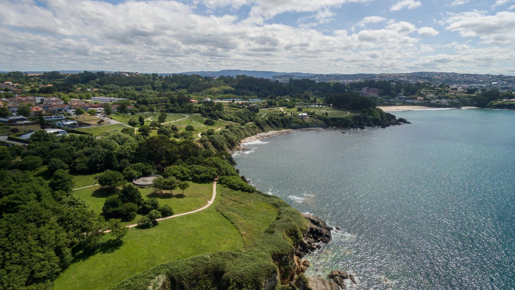 Parque de las Trece Rosas, en Oleiros (A Coruña)
