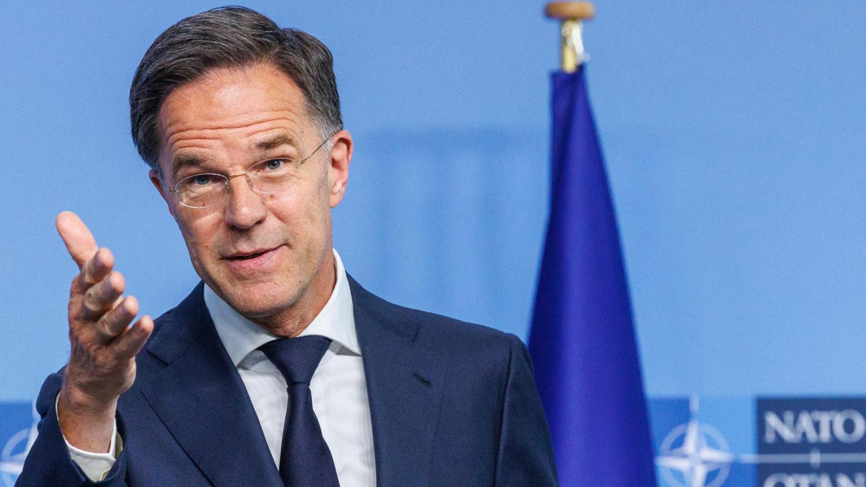 Mark Rutte, secretario general de la OTAN.