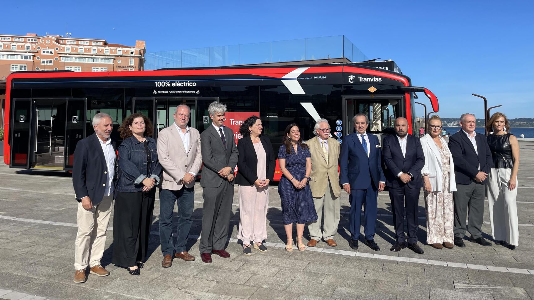 Presentación de la nueva imagen de Tranvías en A Coruña.