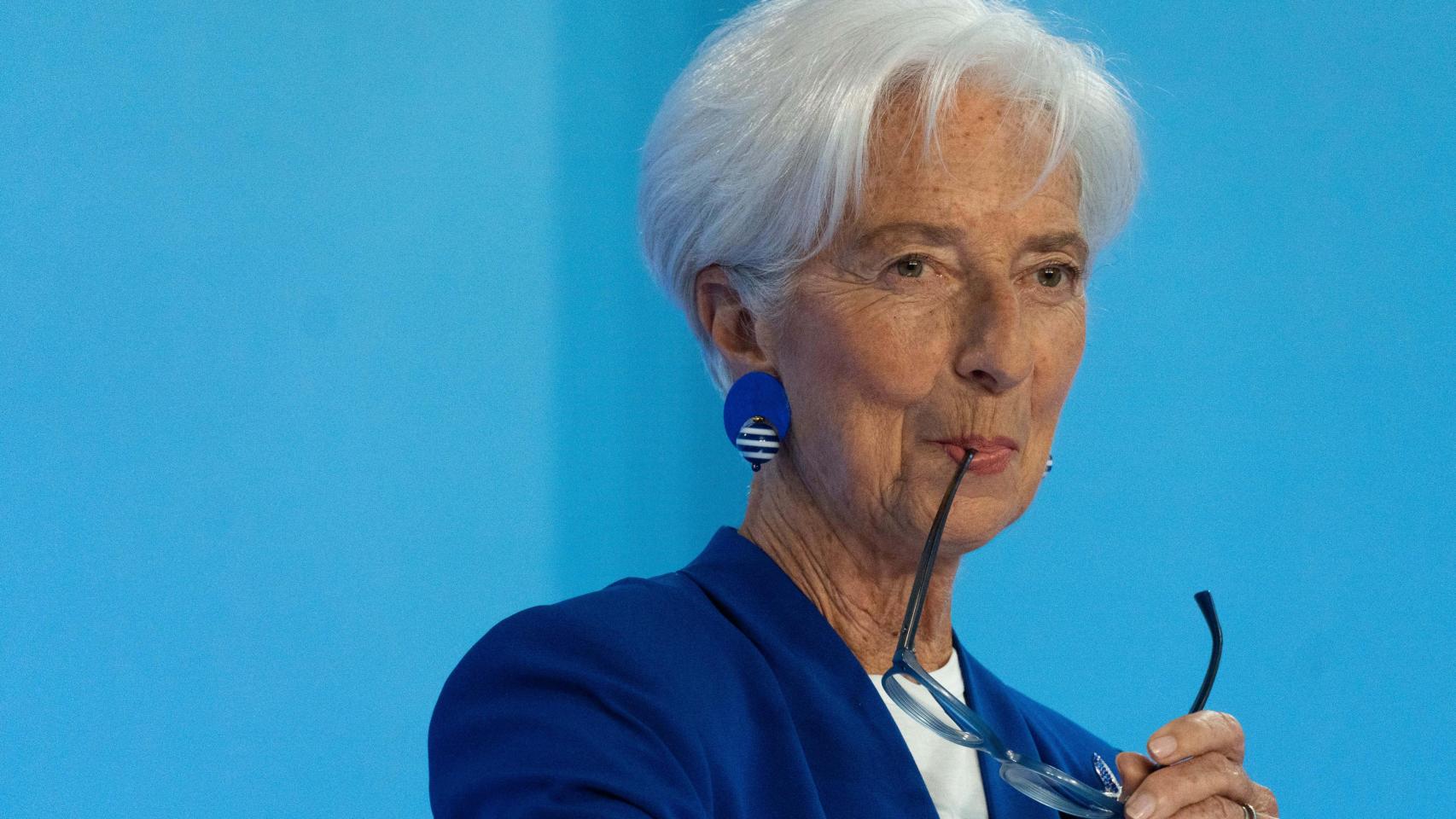 Christine Lagarde, presidenta del BCE. 
