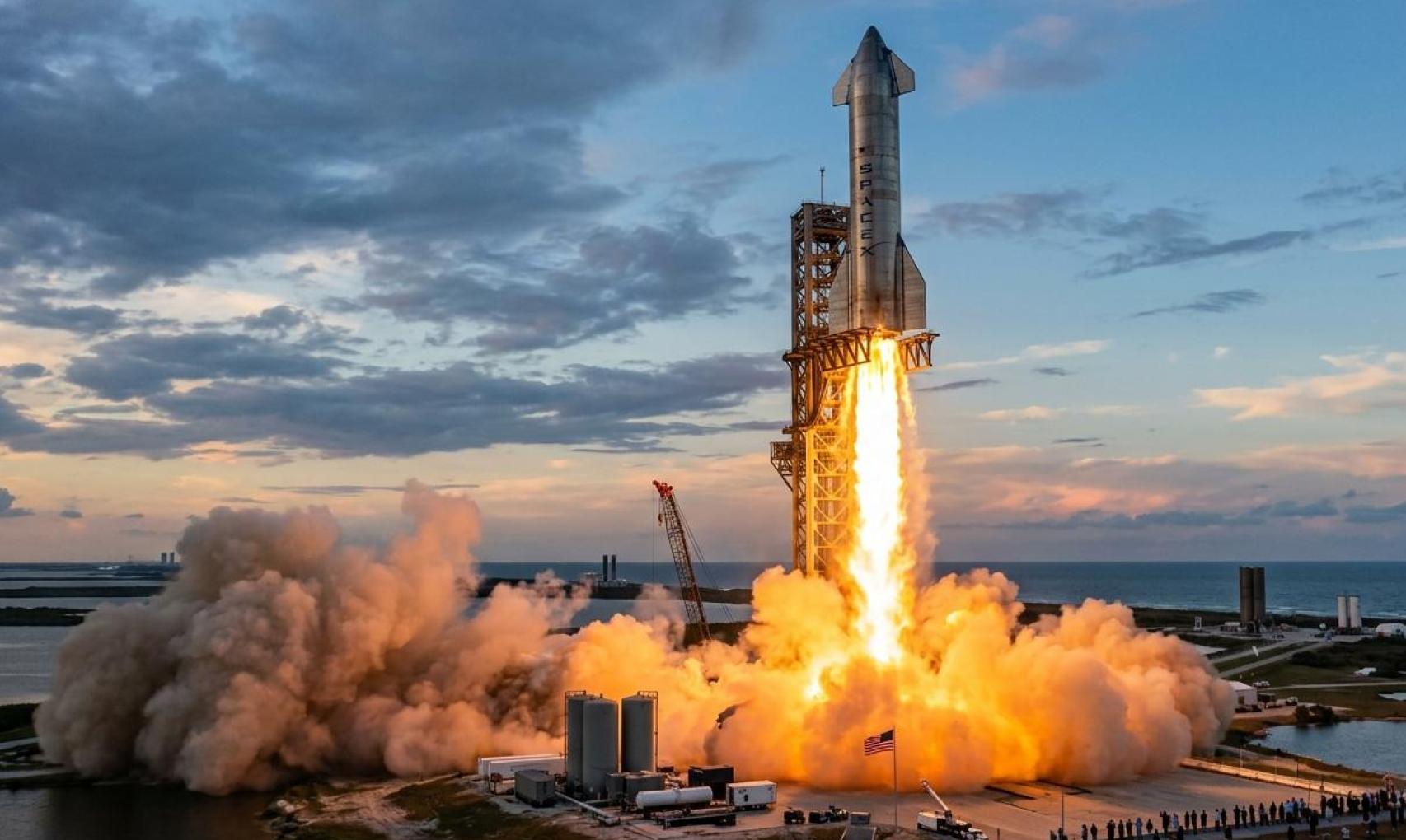 Recreación de SpaceX