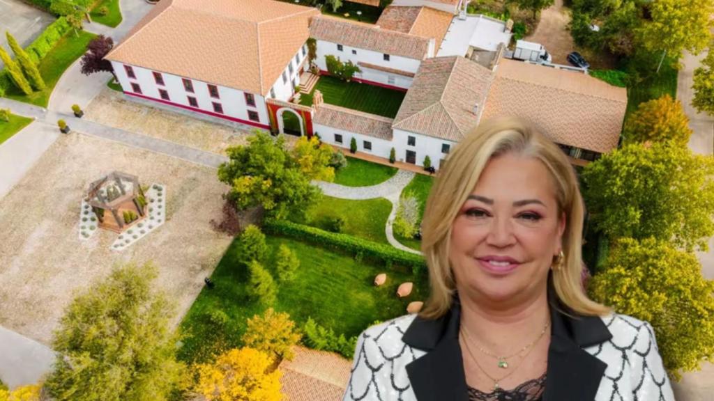 Belén Esteban y la finca donde se casó en un montaje de JALEOS