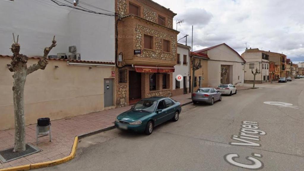 Calle Virgen de la localidad de Motilla del Palancar.