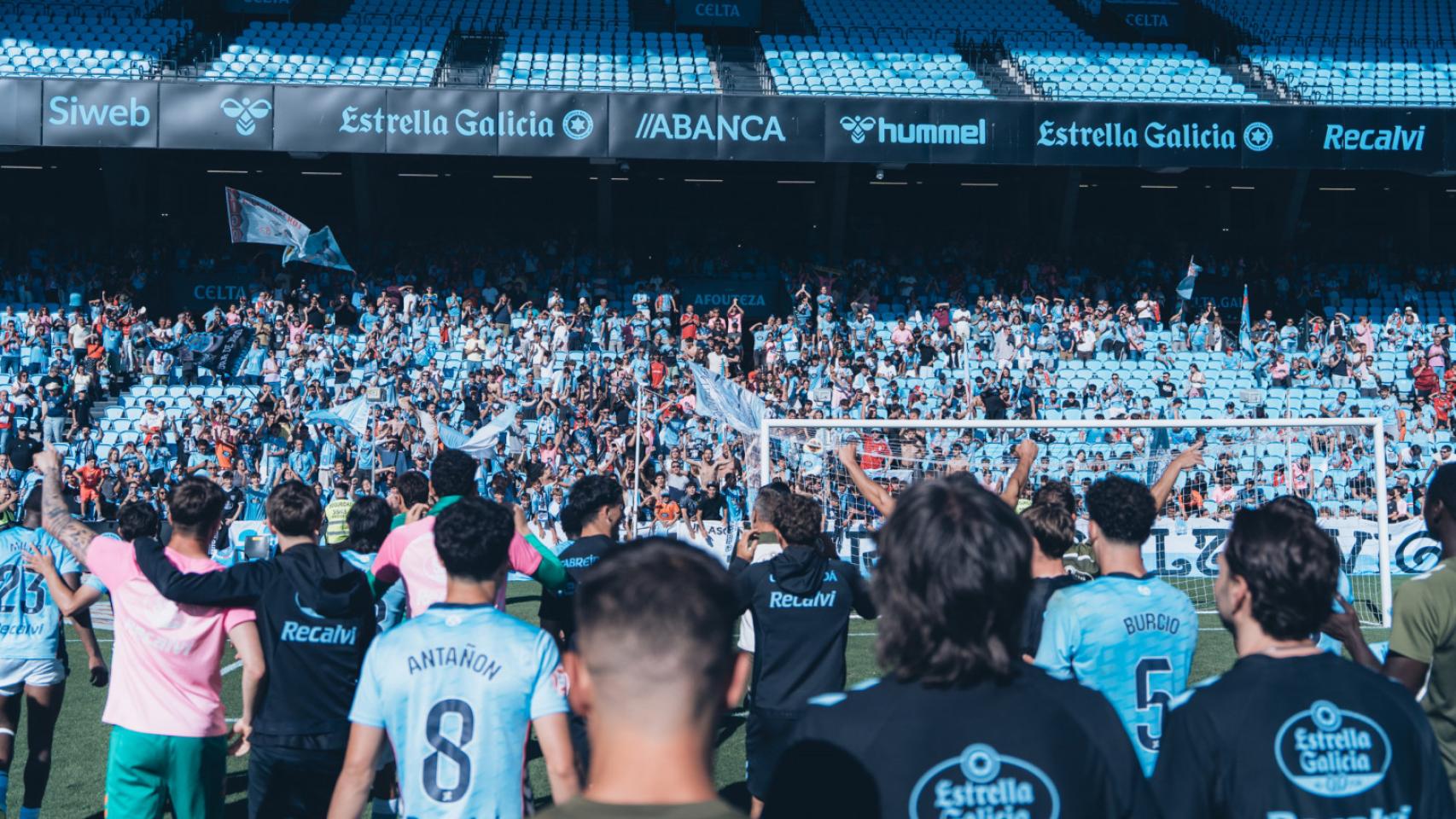 El Celta Fortuna tras el partido contra el CE Europa