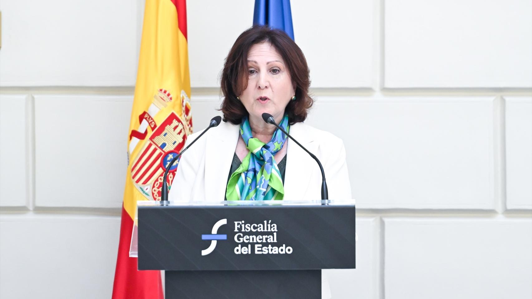 La fiscal general del Estado, Teresa Peramato, en una imagen del pasado abril.