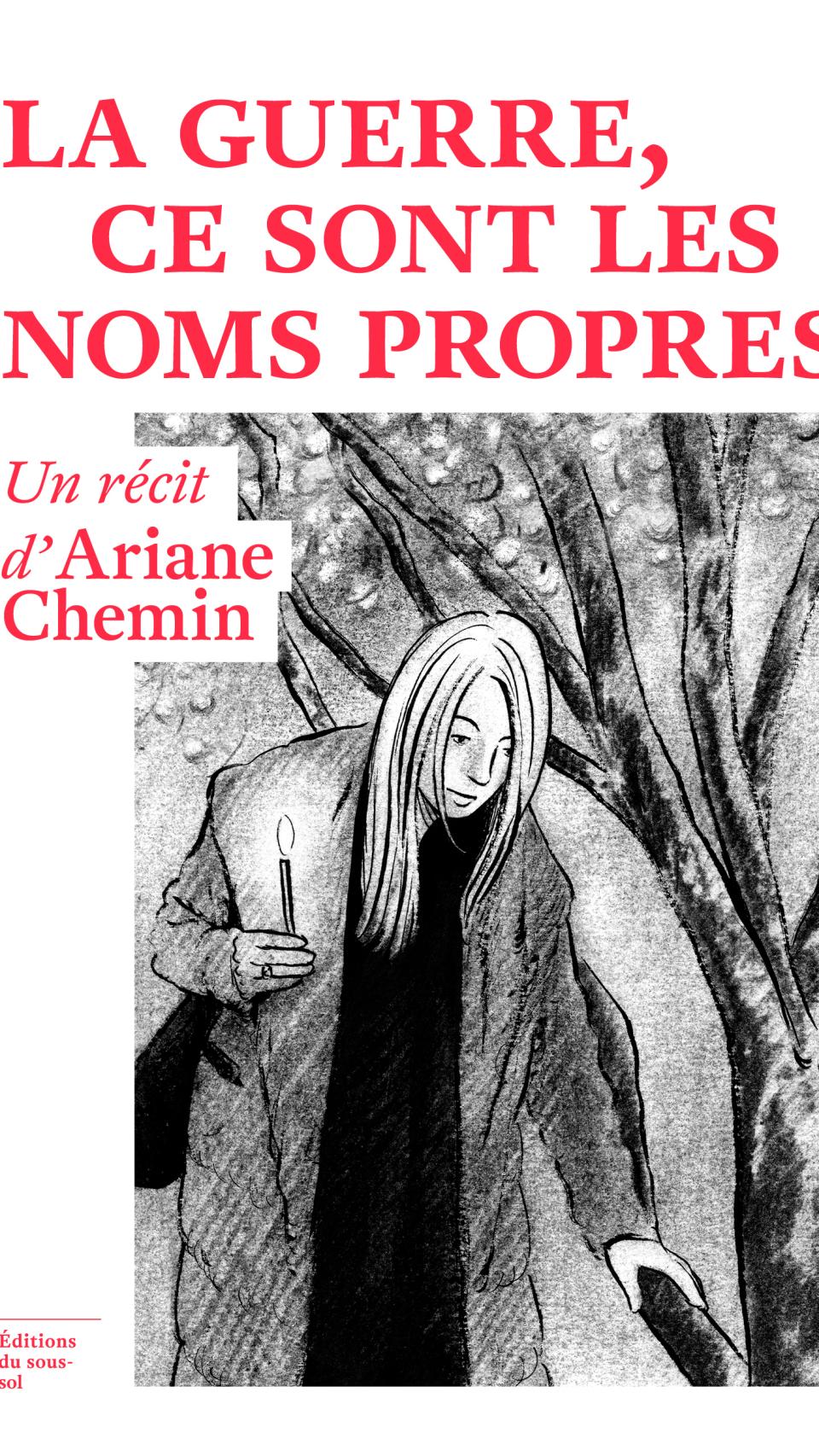 Portada del libro 'La guerra son los nombres propios', de Ariane Chemin.