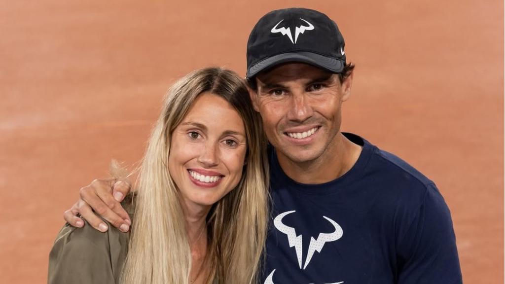 Rafa Nadal, con su hermana Maribel, en una imagen de sus redes sociales.