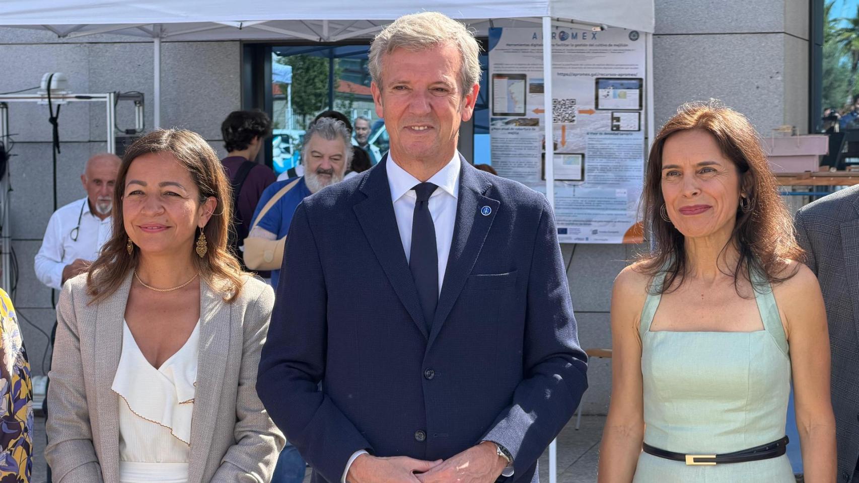 Alfonso Rueda, en Vigo.