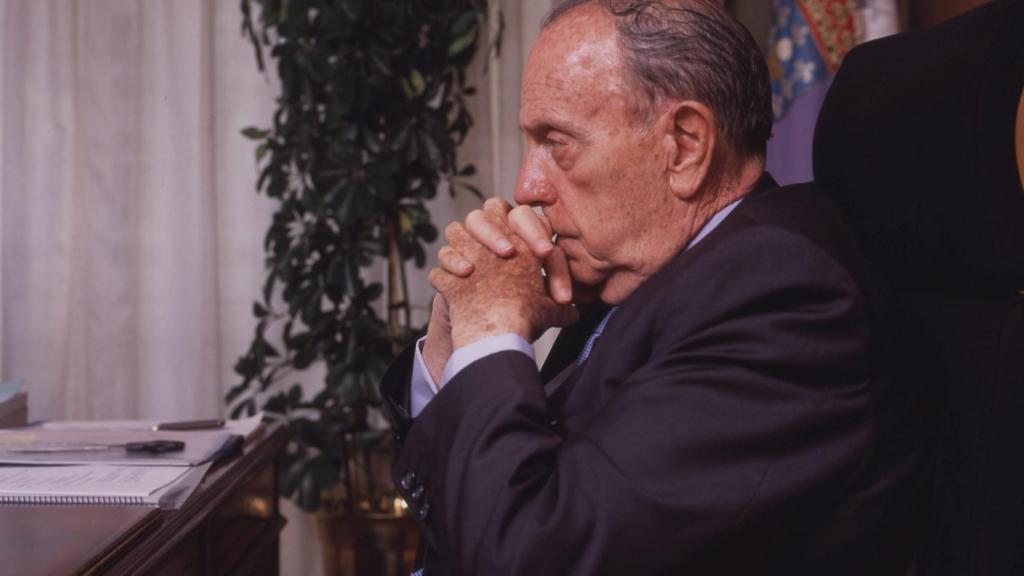 Manuel Fraga Iribarne en una fotografía de archivo. 