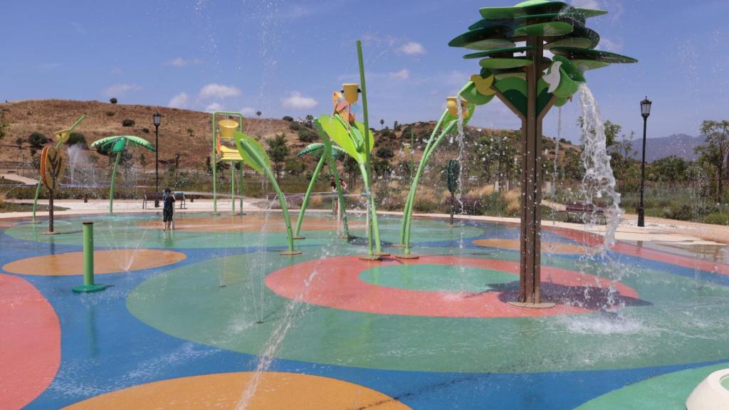 Imagen del 'splash park' del Gran Parque de la Costa del Sol.