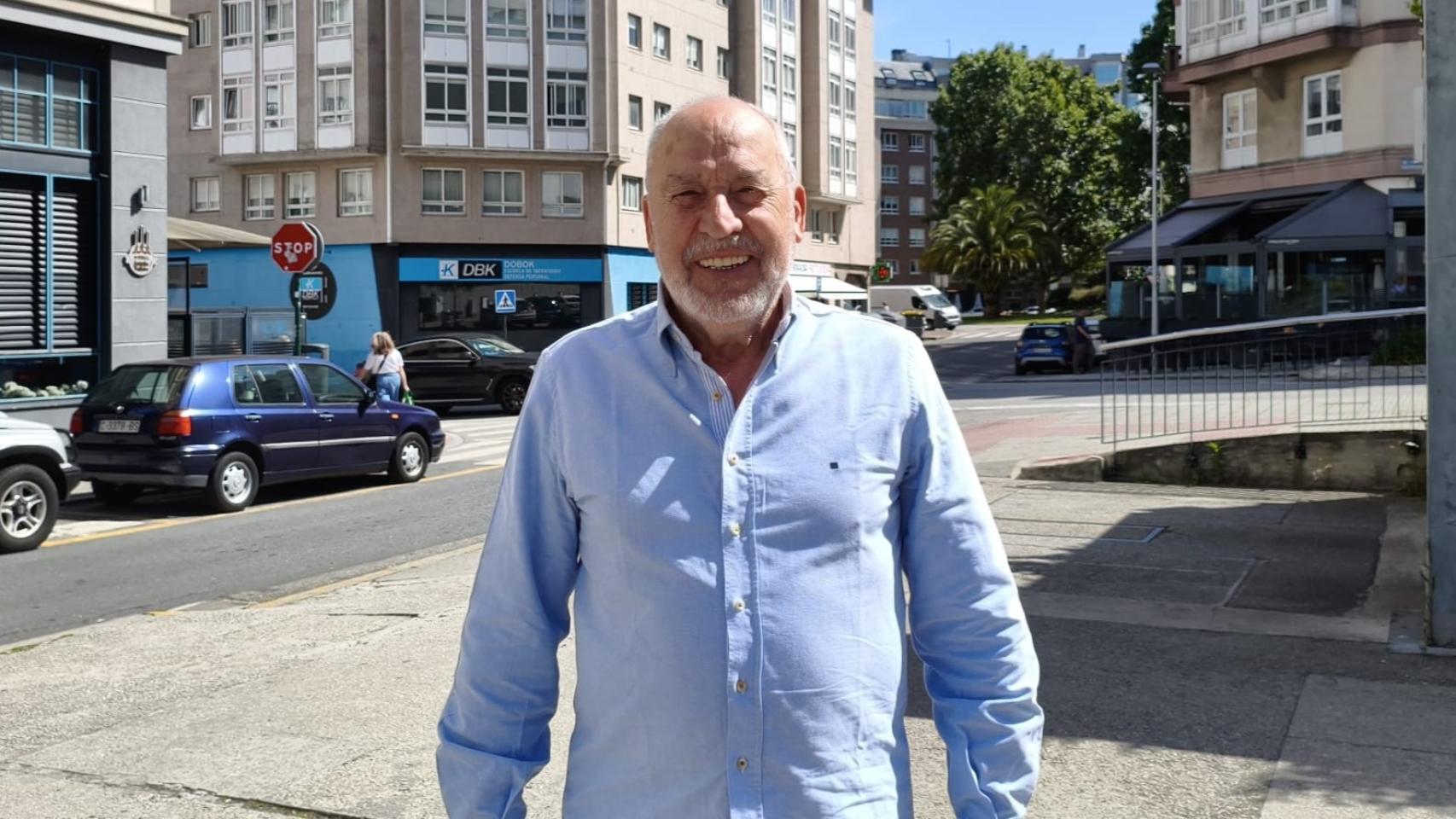 Ignacio Ramírez, uno de los primeros vecinos en mudarse Matogrande, en A Coruña