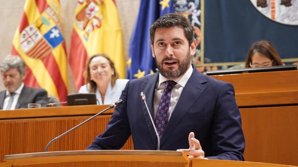 El vicepresidente de Aragón, Alejandro Nolasco 