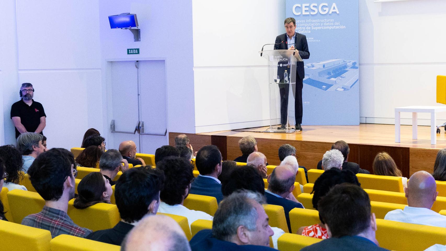 Presentación de los nuevos equipamientos del Cesga.