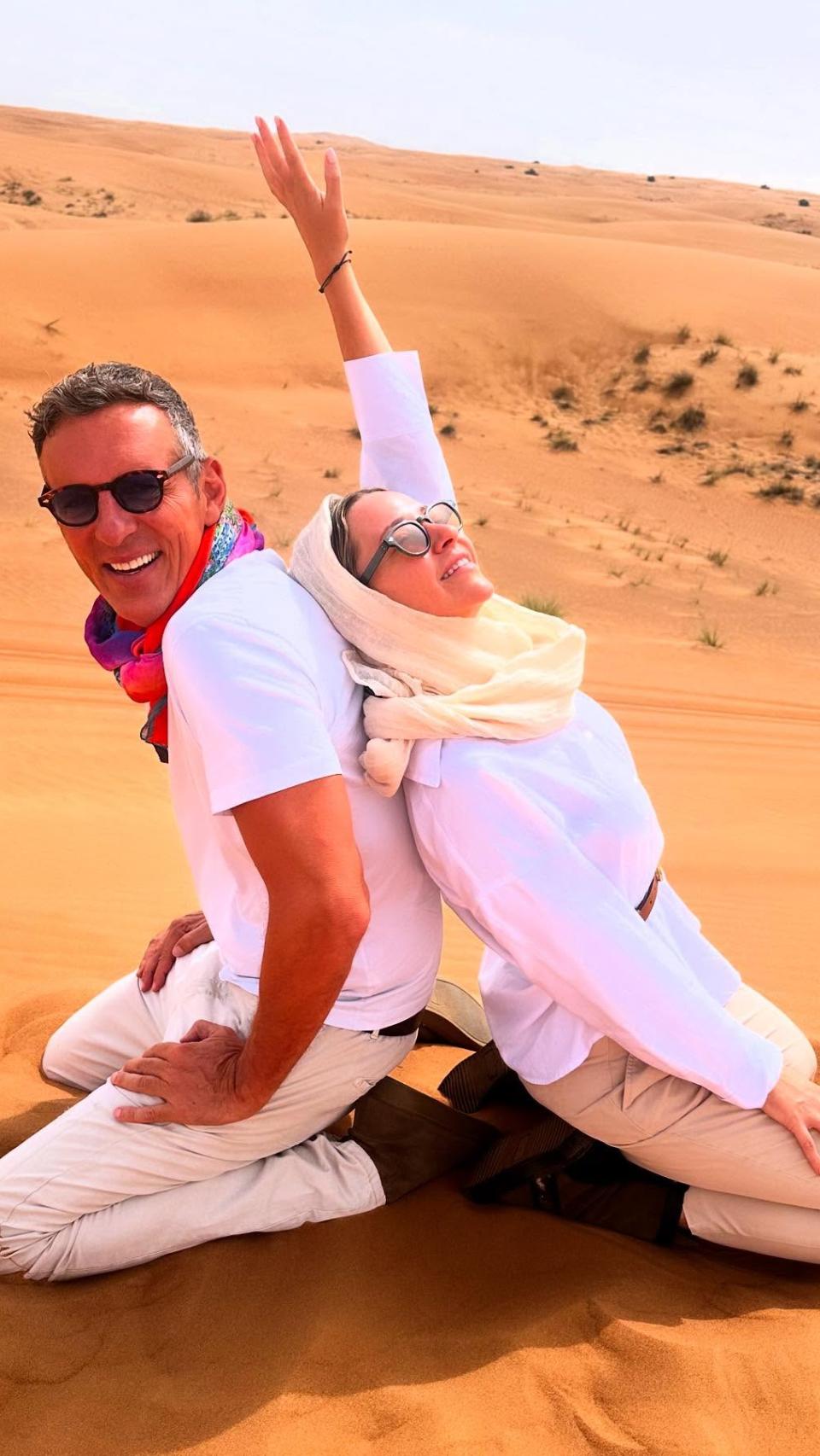 Joaquín y Alexia, en una imagen de las redes sociales.