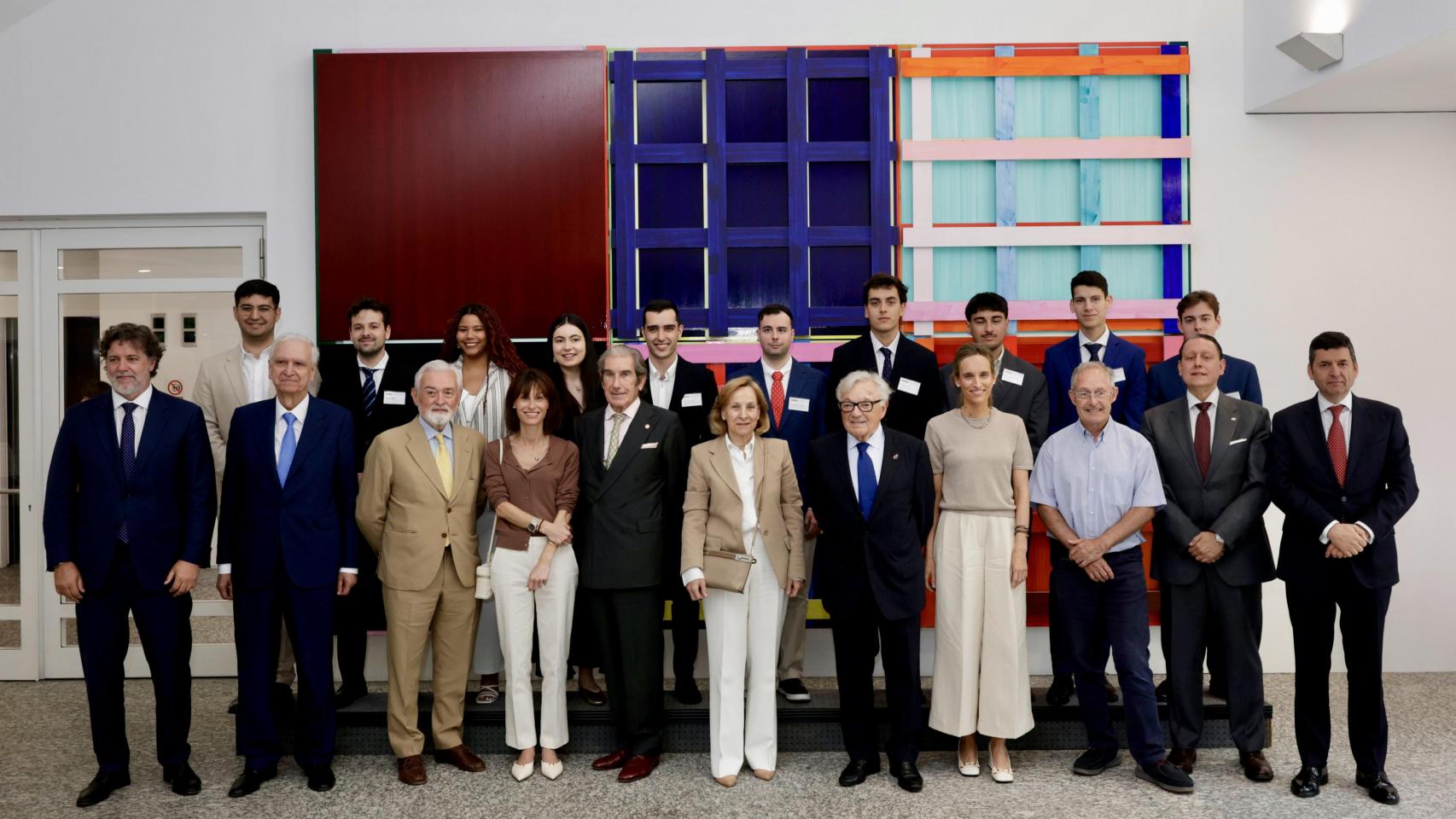 Acto de entrega de credenciales de la 37ª edición Becas de Posgrado en el Extranjero
