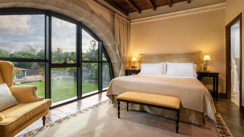 Habitación Pazo de Sober.