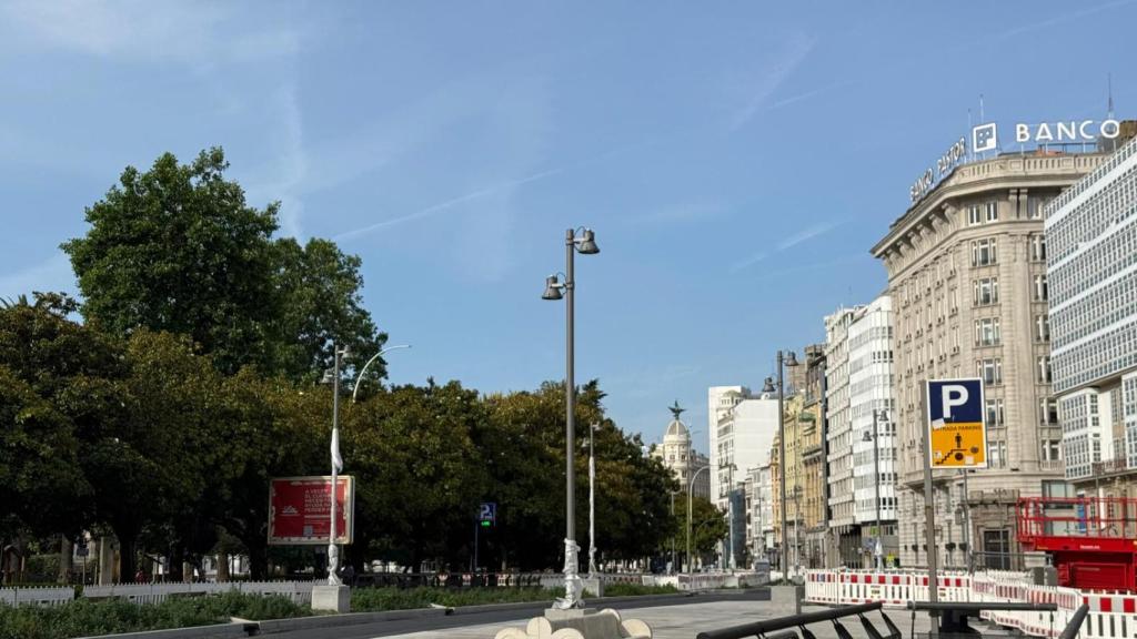 El calor y el cielo despejado protagonizan el inicio del fin de semana en A Coruña