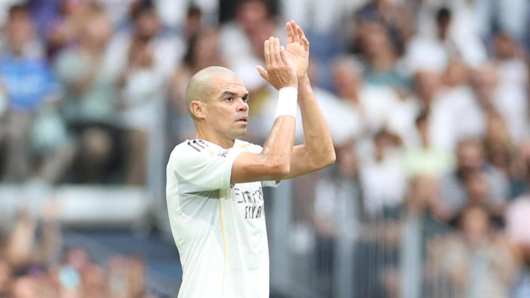Pepe, durante el Corazón Classic Match.
